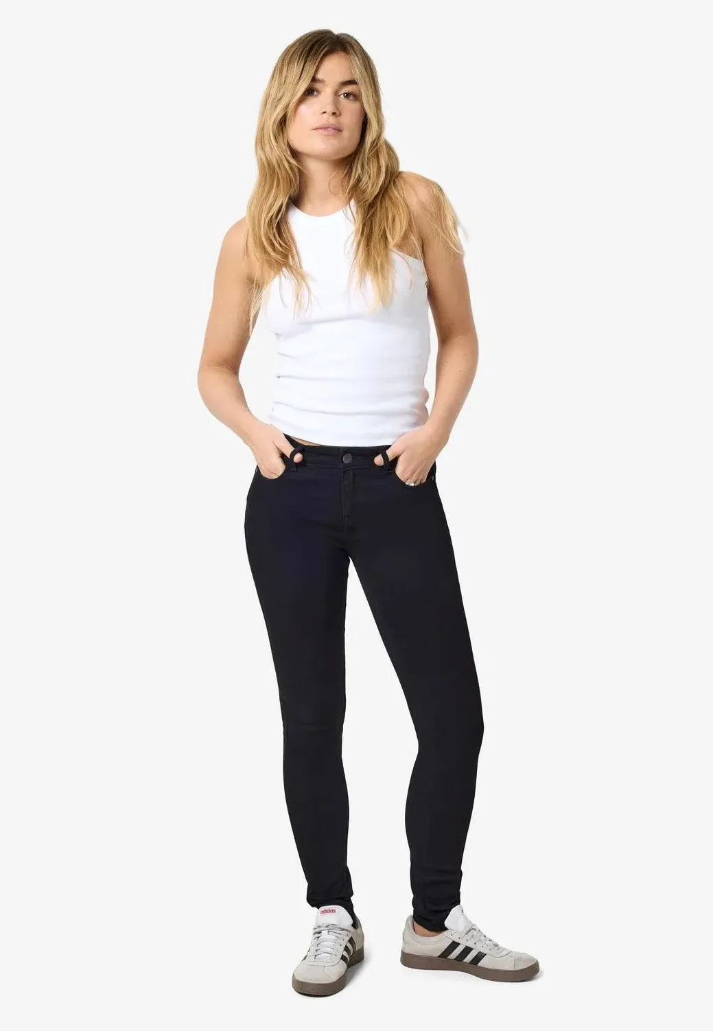 Noisy May - Jen Skinny Shaper Black - Jeans