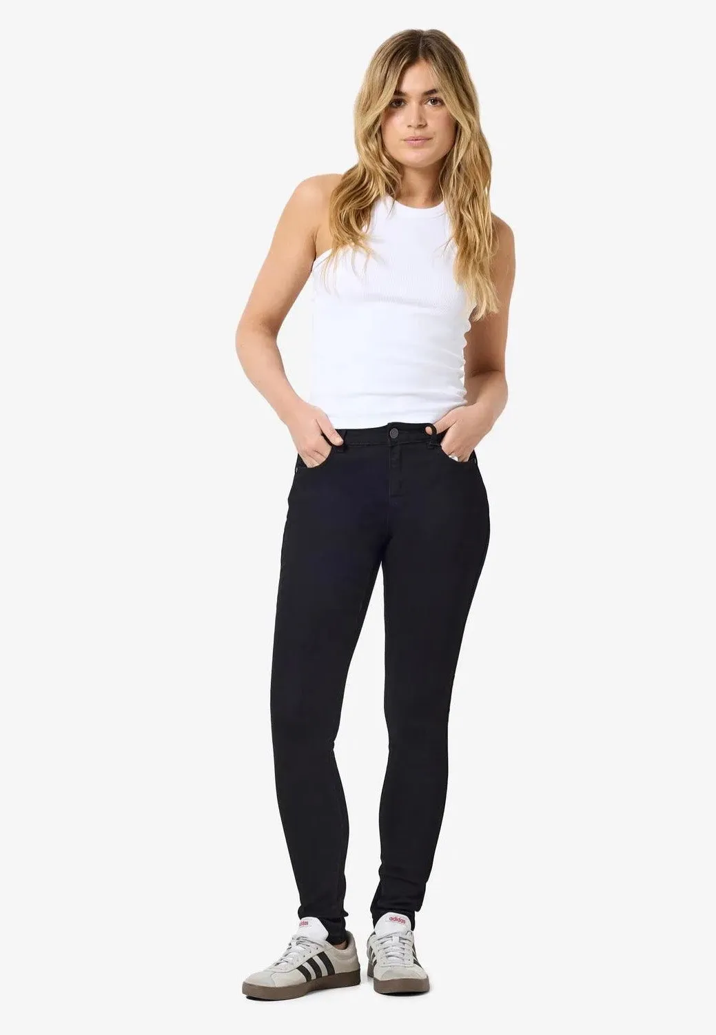 Noisy May - Jen Skinny Shaper Black - Jeans