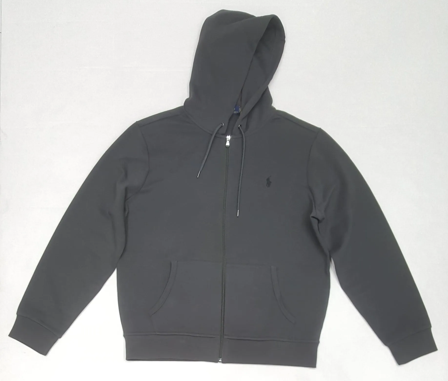 Nwt Polo Ralph Lauren Grey Double Knit Pony Hoodie