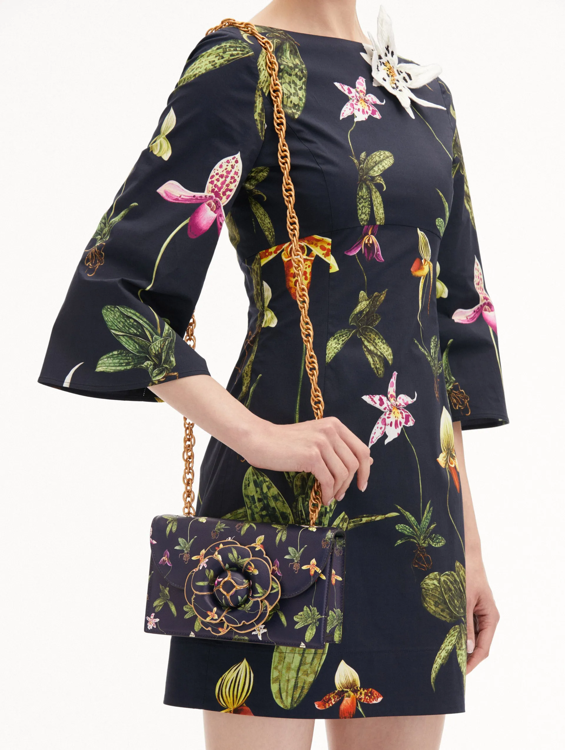 Orchid Printed TRO Bag