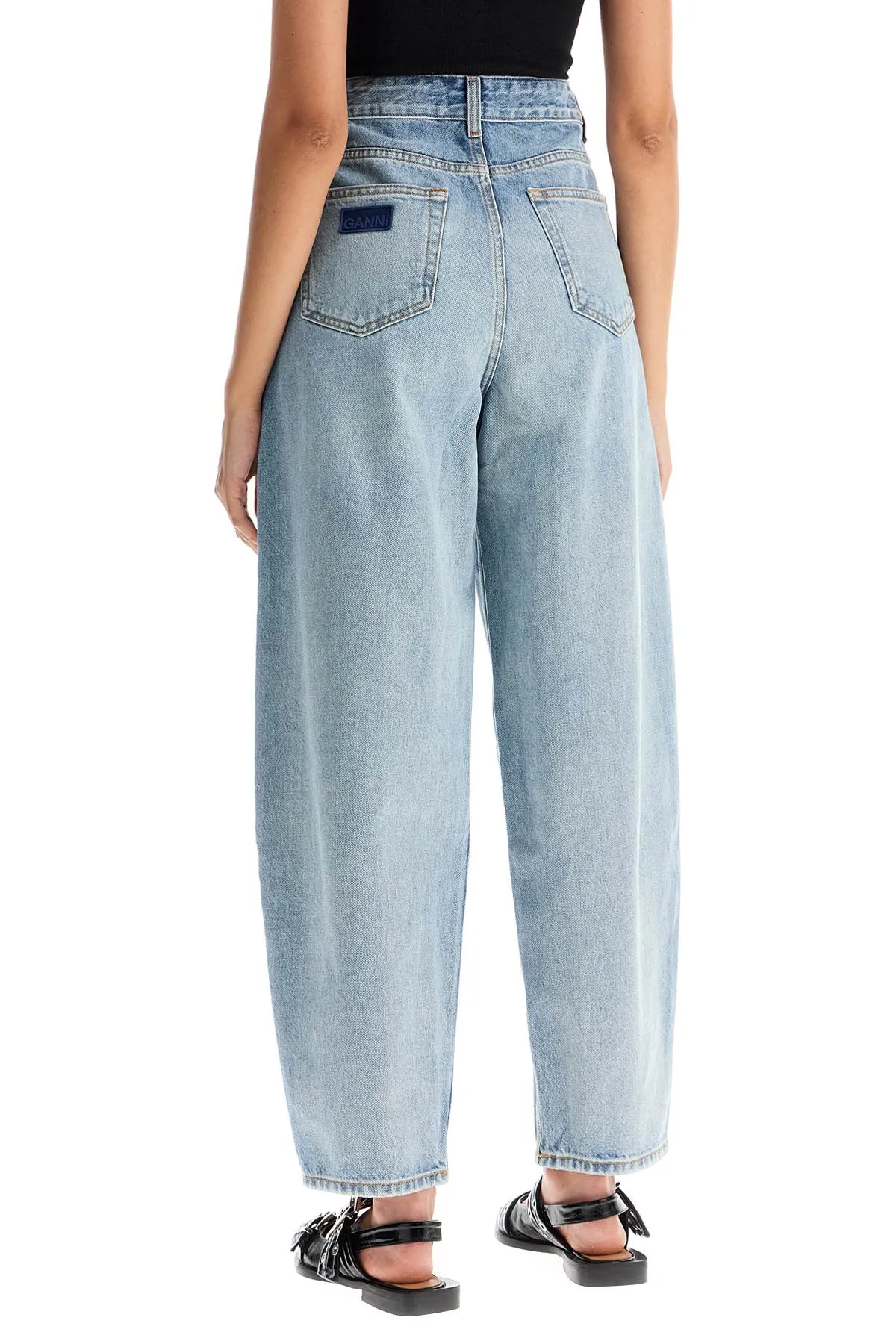 organic denim tapered jeans in eight J1641 LIGHT BLUE VINTAGE