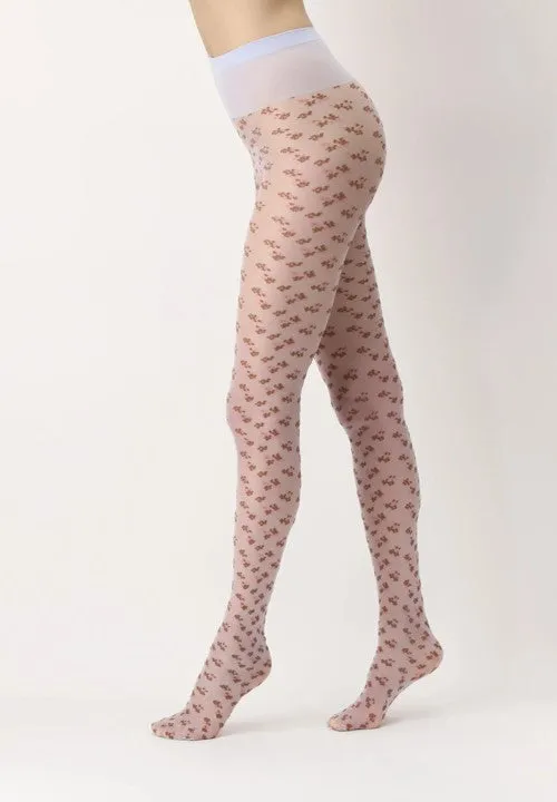 Oroblu Blossom Tights Crystal Pink