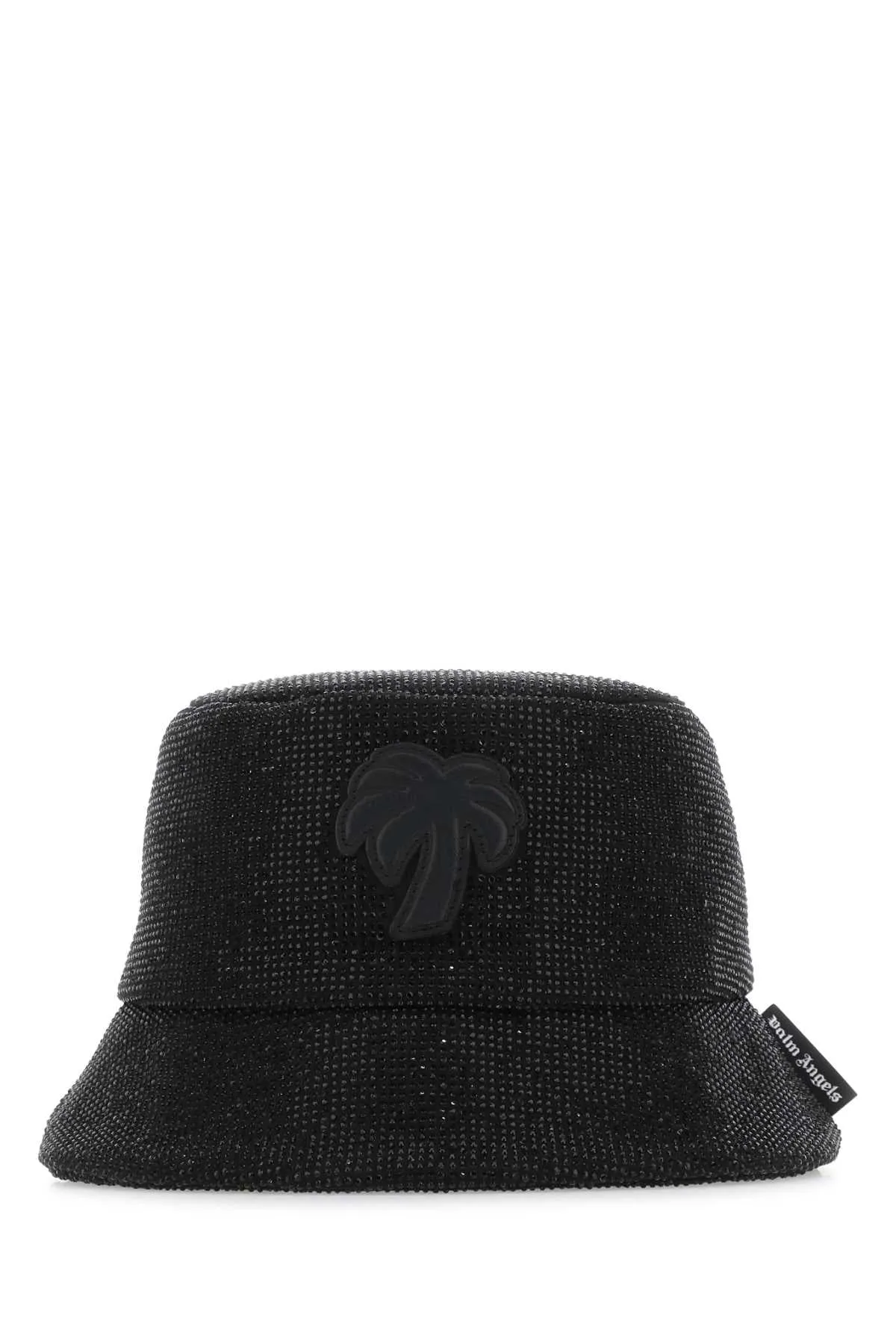 Palm Angels Black Cotton Hat