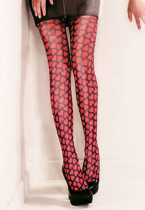 Pamela Mann Candy Heart Tights ()