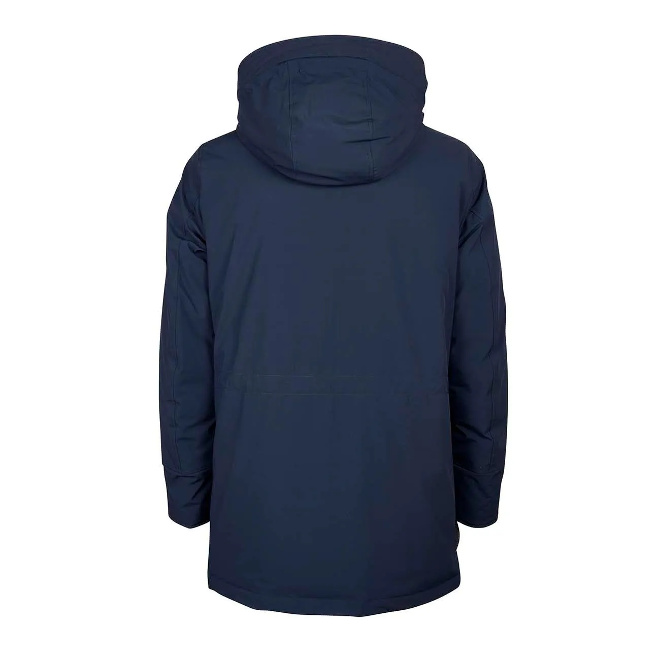 PARKA STRETCH MOUNTAIN CON CAPPUCCIO Uomo Melton Blu