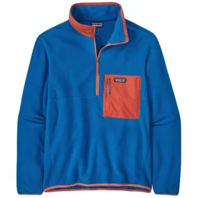 Patagonia Men's Endless Blue Microdini 1/2-Zip Fleece Pullover