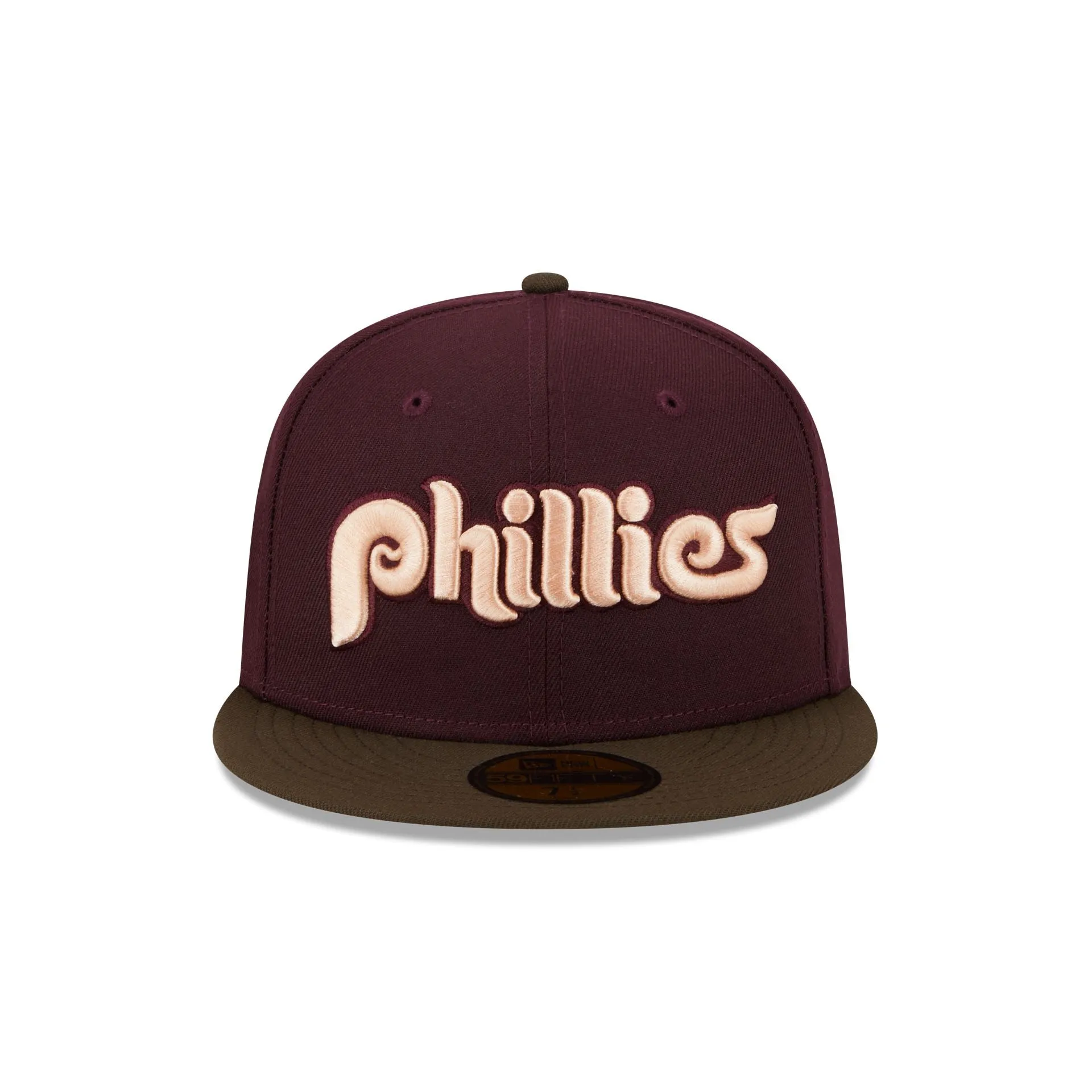 Philadelphia Phillies Berry Chocolate 59FIFTY Fitted Hat