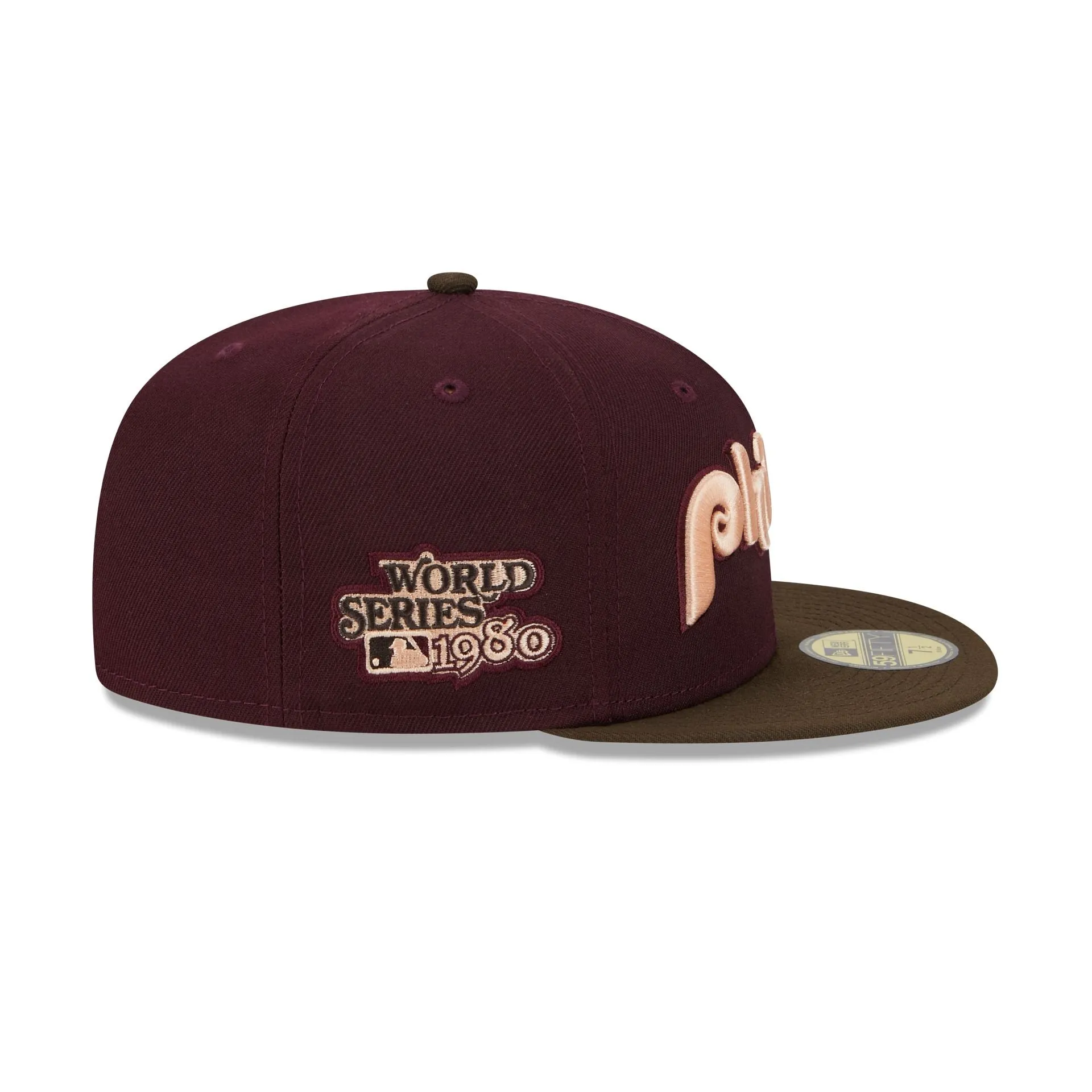 Philadelphia Phillies Berry Chocolate 59FIFTY Fitted Hat