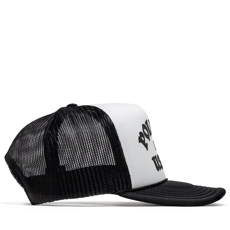 Politics As Usual Trucker Hat - Black