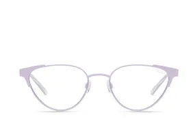 Quay Australia SONG BIRD BLUE LIGHT GLASSES LILAC