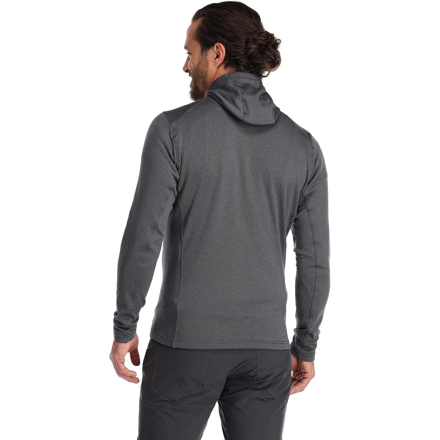 RAB Men’s Graviton Hoody Stretch Fleece Jacket for Hiking, Climbing, & Casual Use