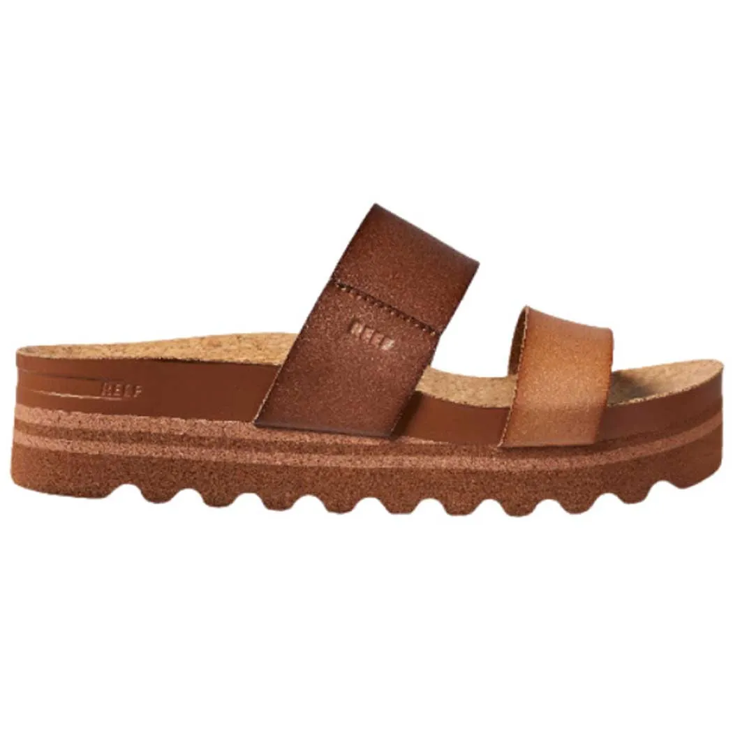 Reef Cushion Vista Hi Slide Sandal Espresso Duo (Women's)