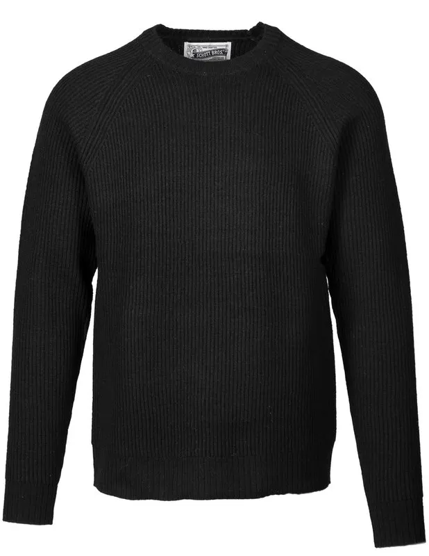 Ribbed Wool Crewneck Sweater SW1936