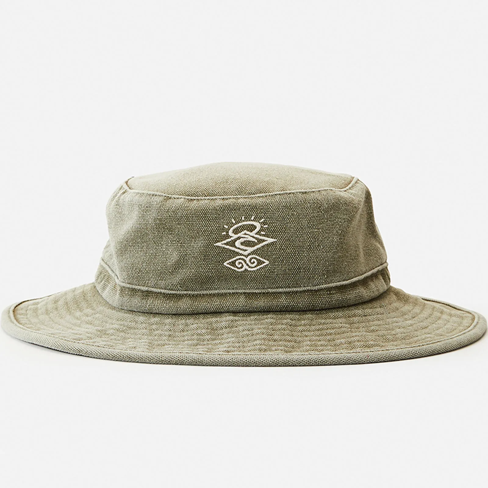 Rip Curl Mens Searcher Mid Brim Bucket Wide Brim Hat