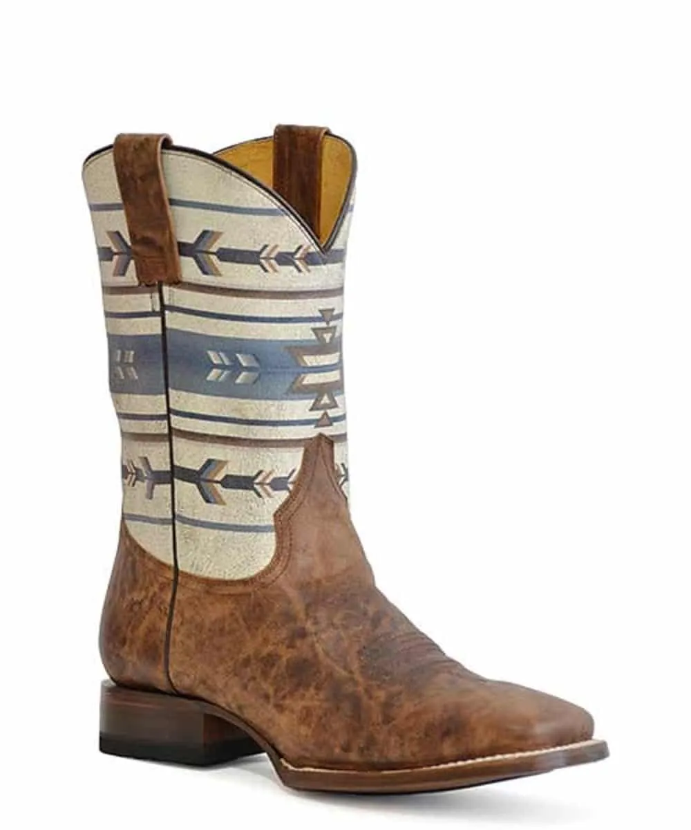 Roper Men's Cowboy Aztec Boot STYLE #09-020-8510-8424