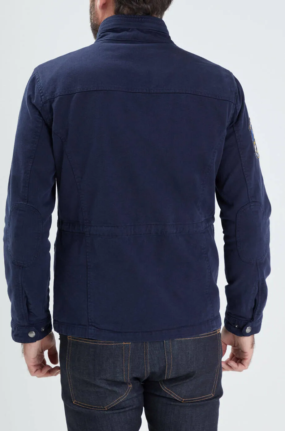 Saharan jacket men's fabrics navy daytona \day 65\