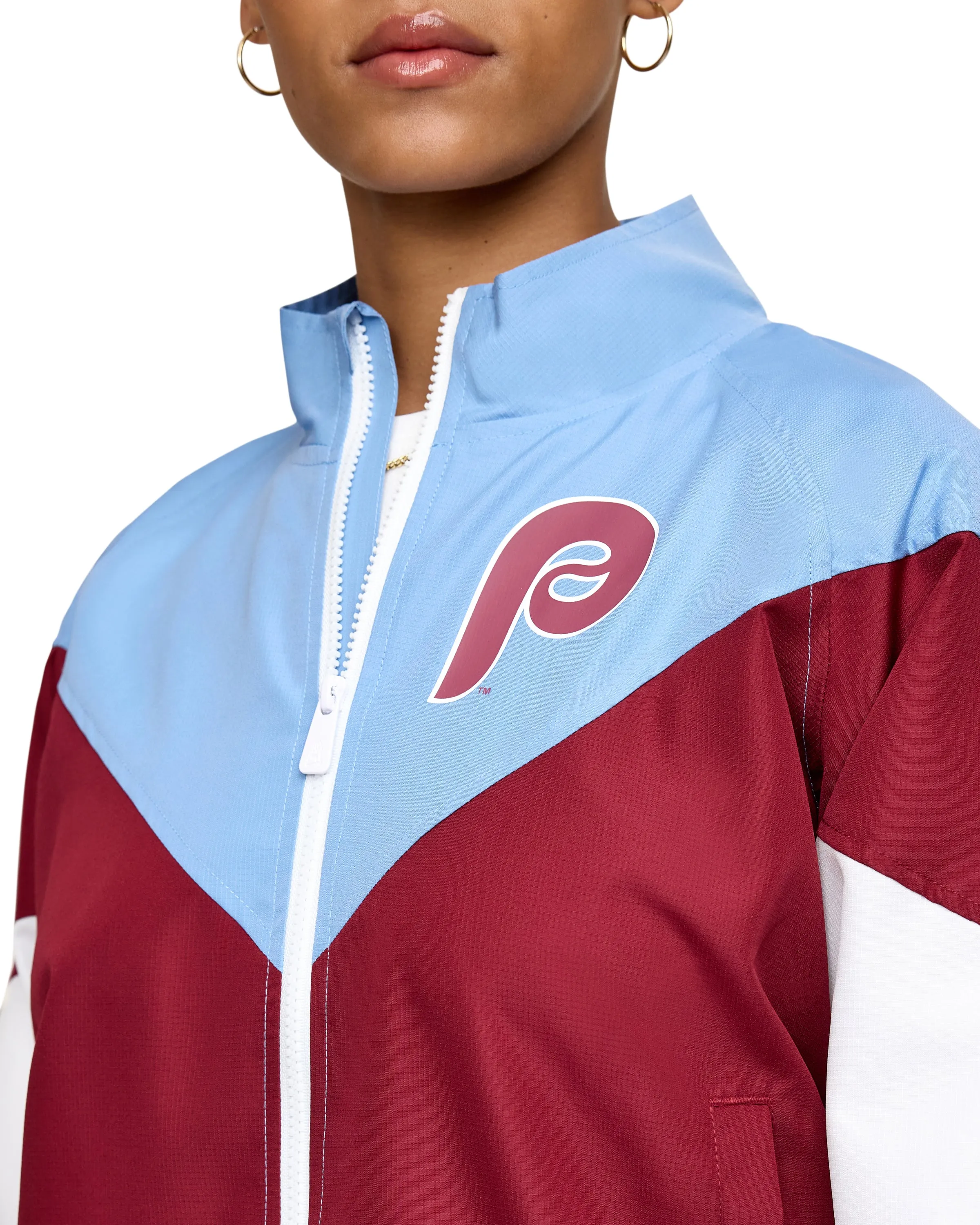 San Diego Padres Throwback Women's Windbreaker