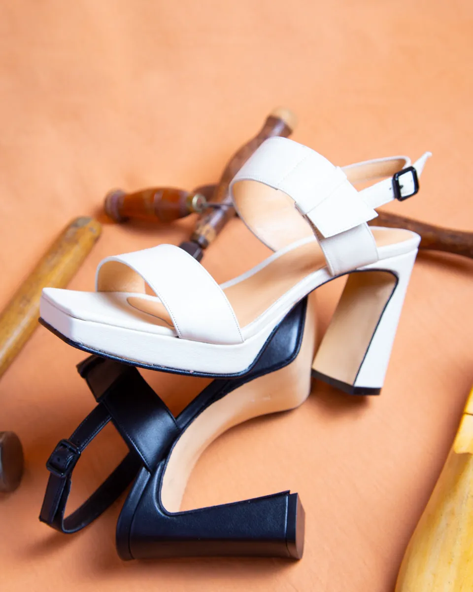 Sandal Praga Ivory