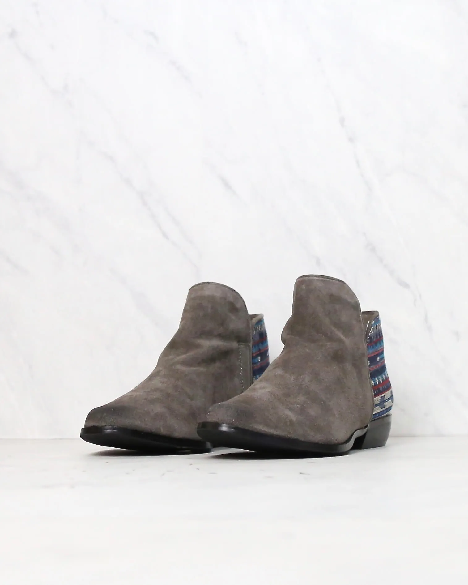 Sbicca - Circa Suede Bootie in Grey