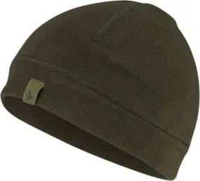 Seeland Reversible fleece hat Pine green/Hi-Vis orange