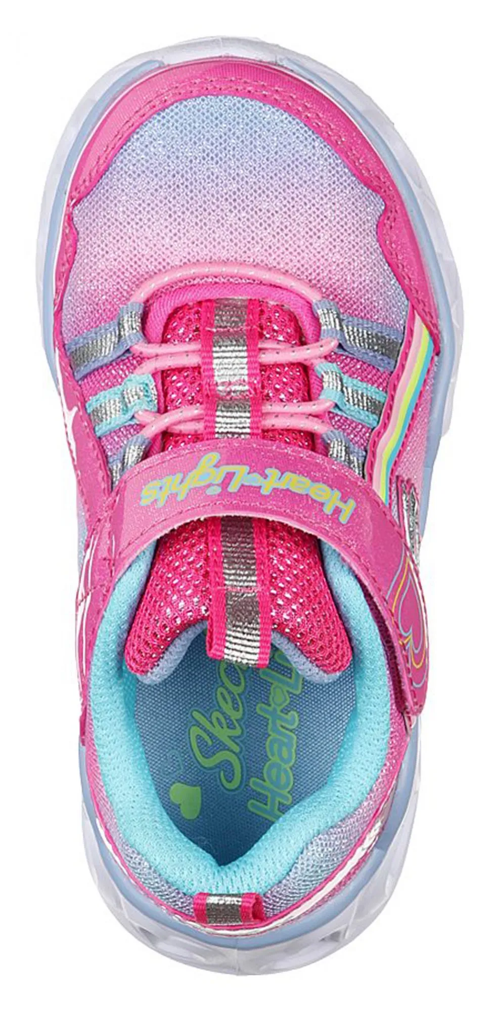 Skechers S Lights: Heart Lights - Rainbow Lux