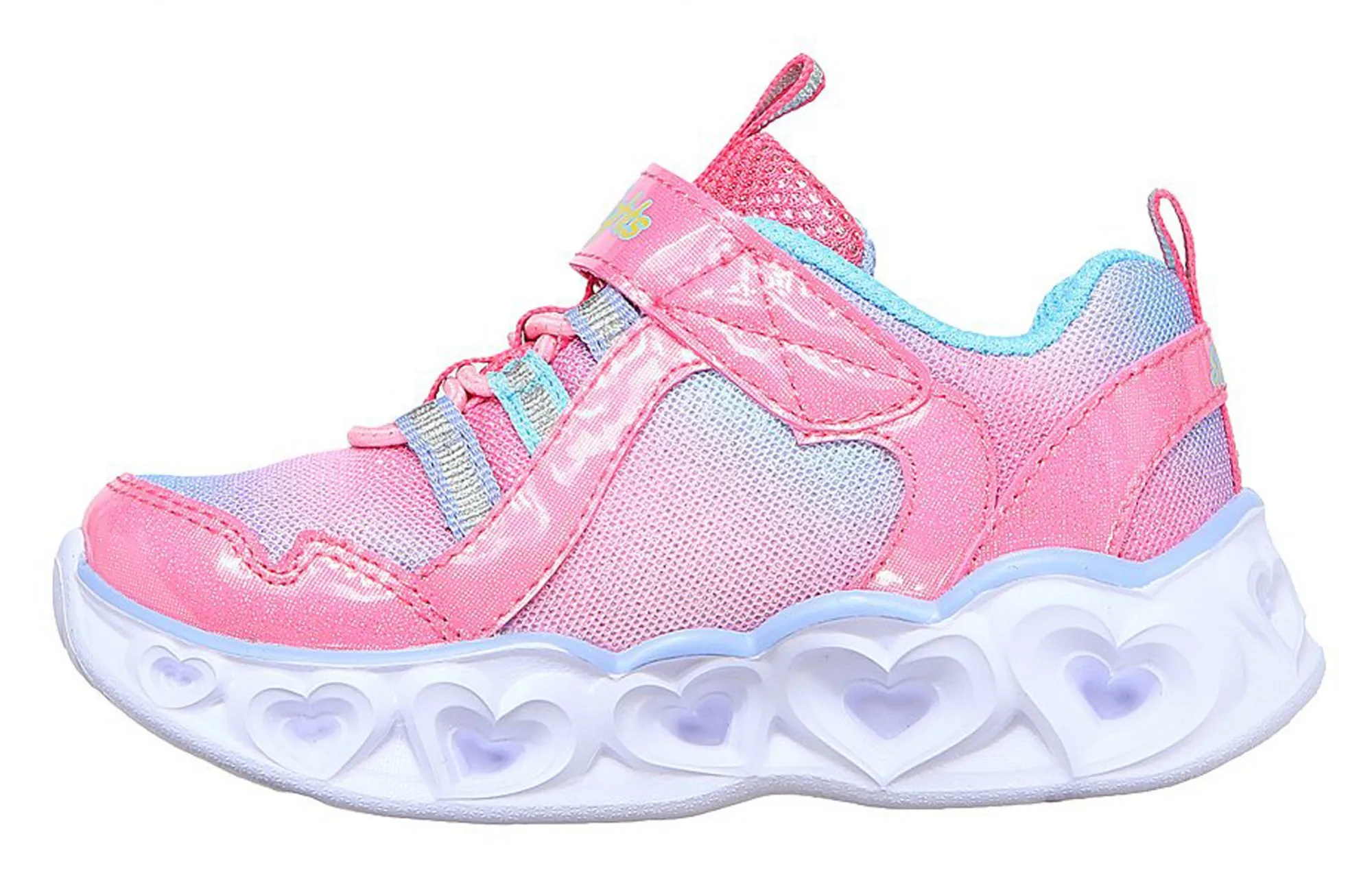 Skechers S Lights: Heart Lights - Rainbow Lux