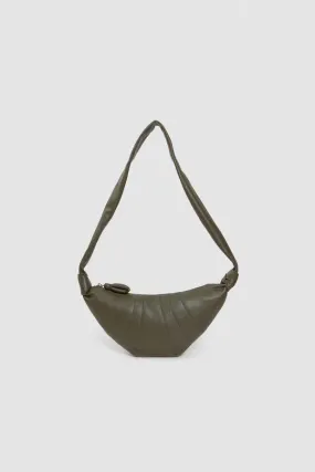 Small Croissant Bag - Dark Moss