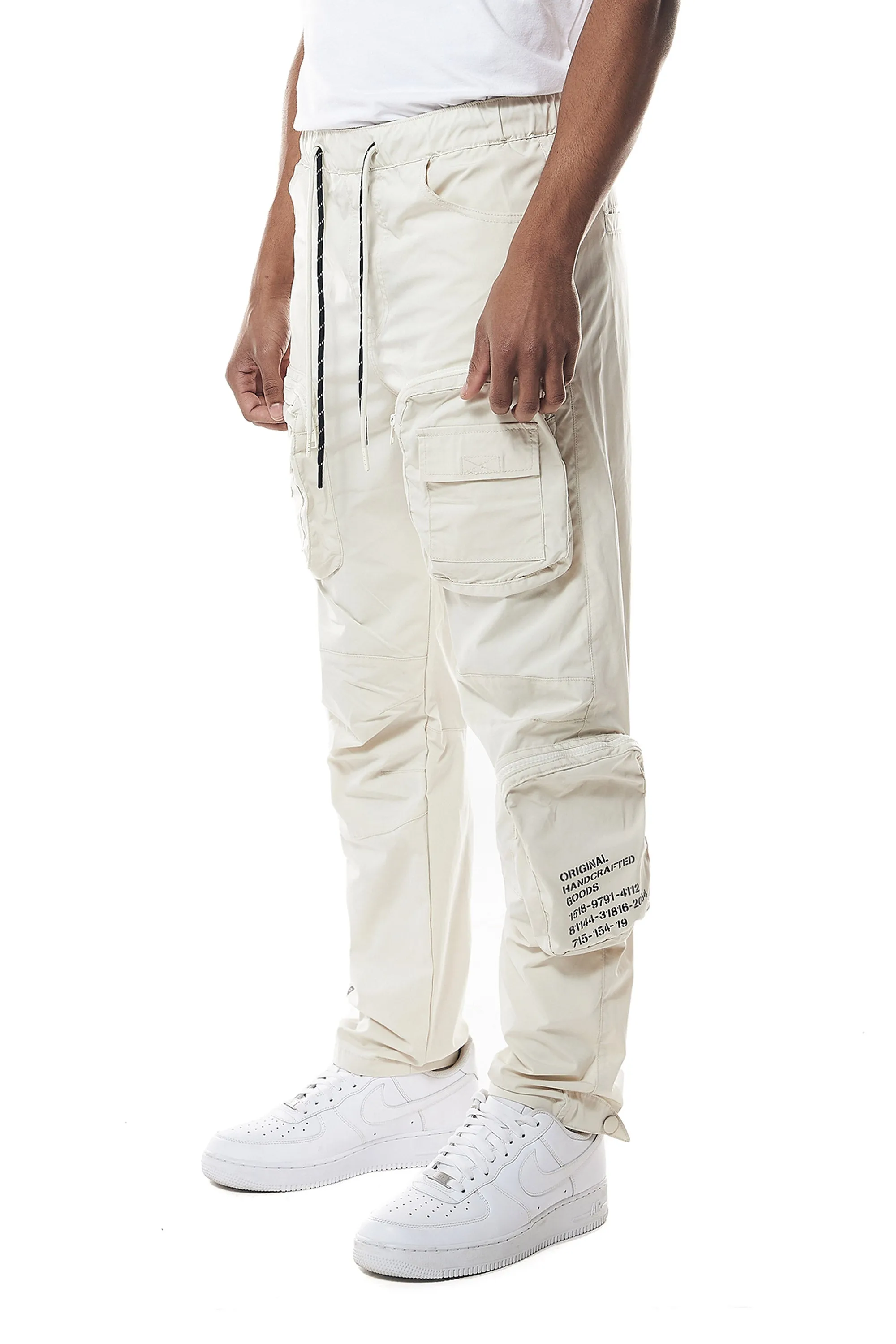 Smoke Rise - Windbreaker Joggers - Oatmeal