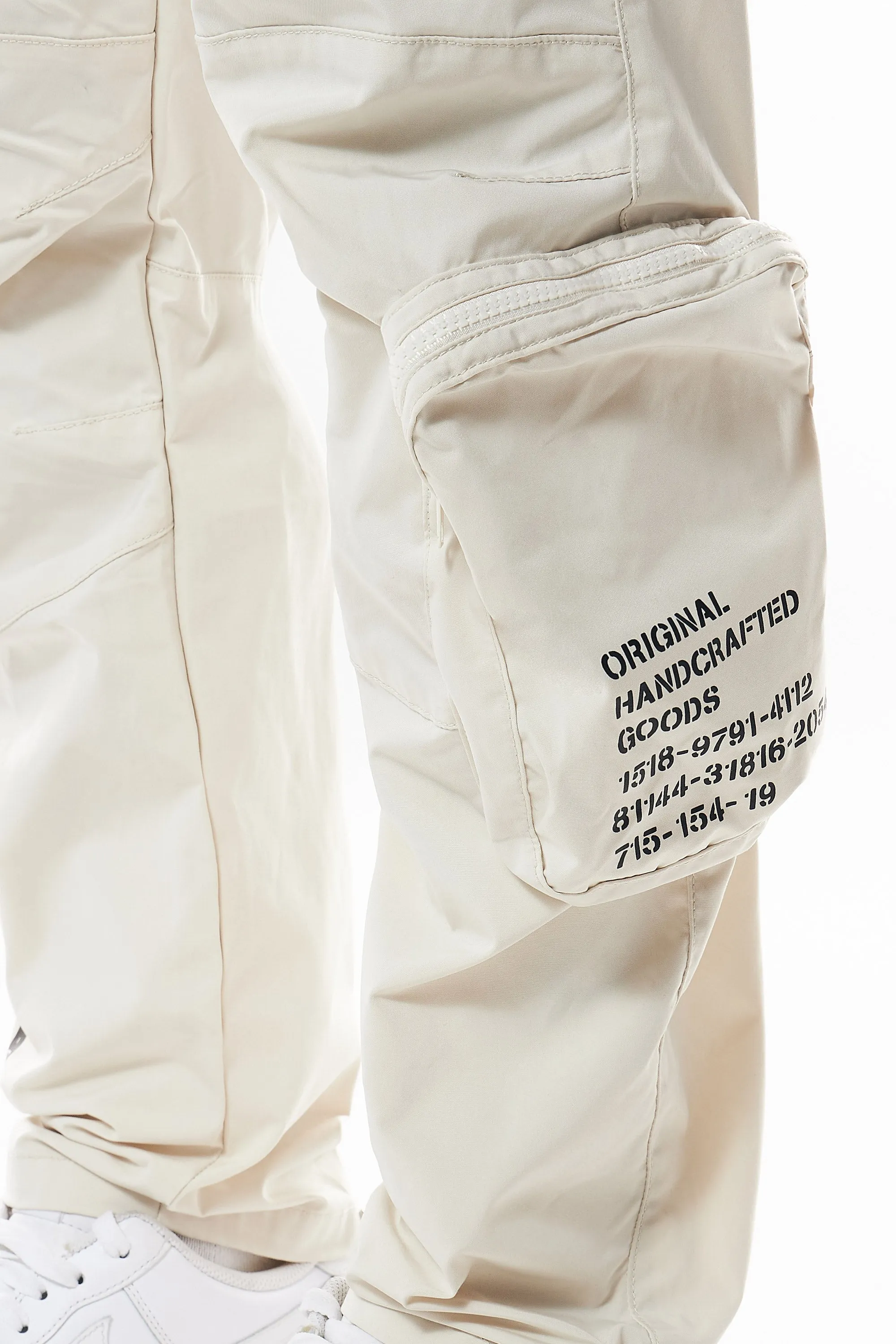 Smoke Rise - Windbreaker Joggers - Oatmeal