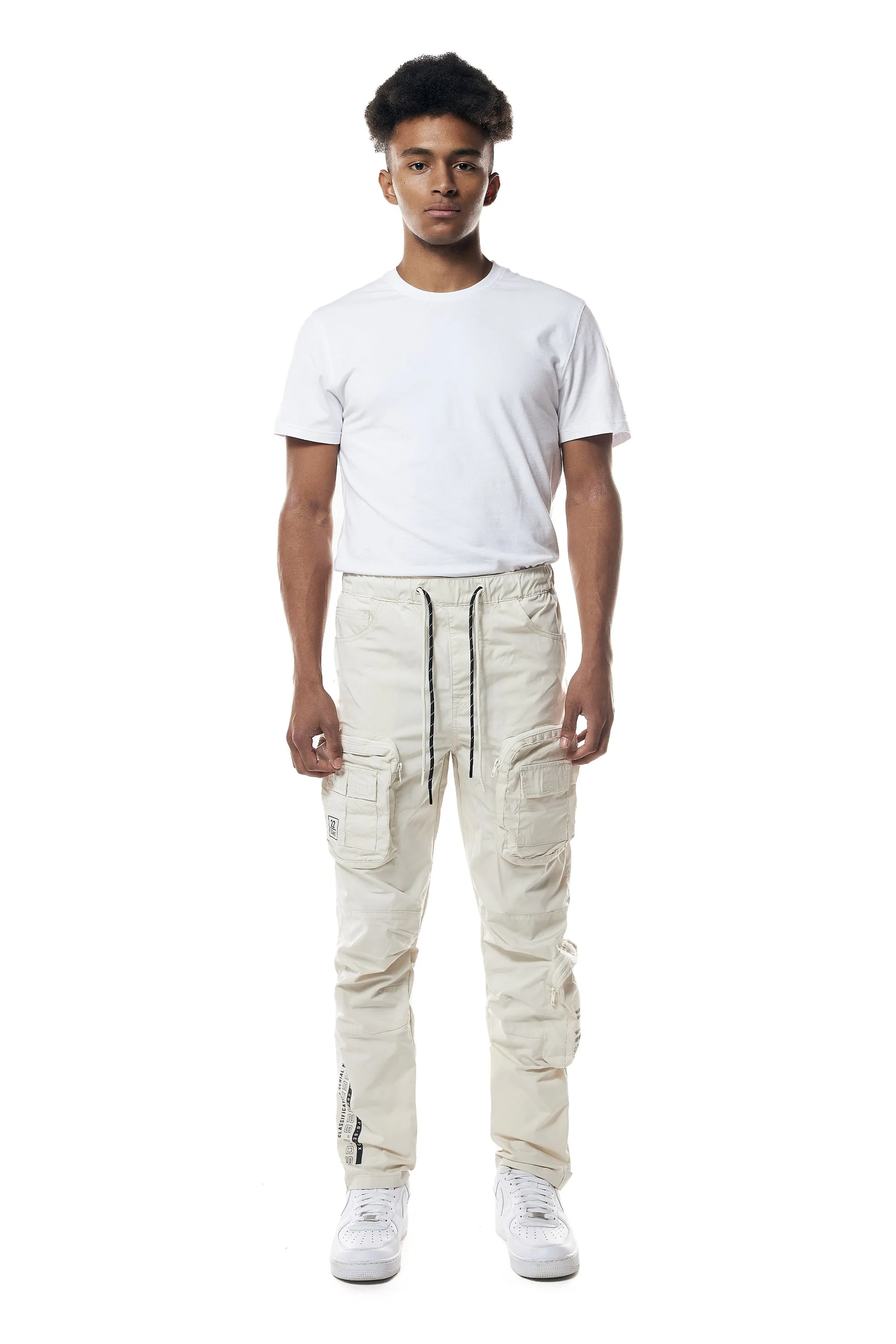 Smoke Rise - Windbreaker Joggers - Oatmeal