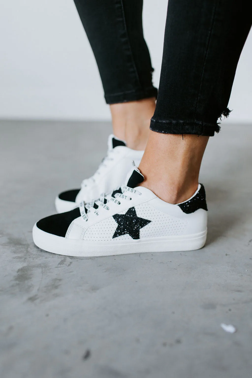 Sneak Away Leather Sneaker