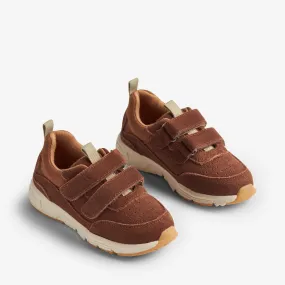 Sneaker Double Velcro Alin - cognac