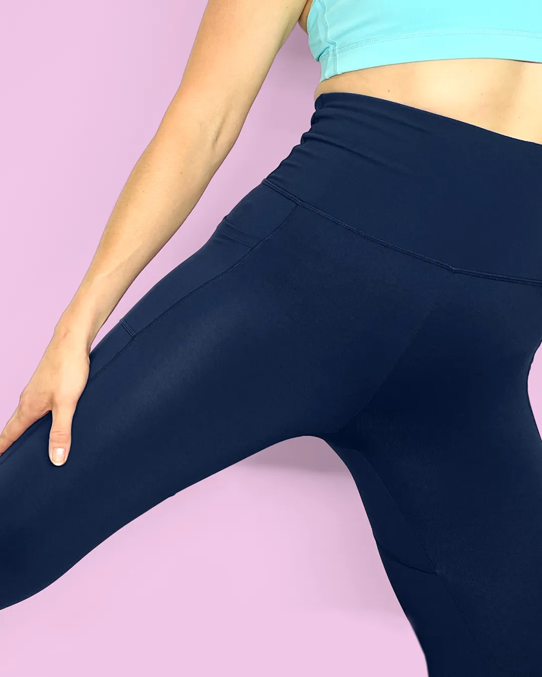 Soft Touch Sculpting Hold Leggings Navy