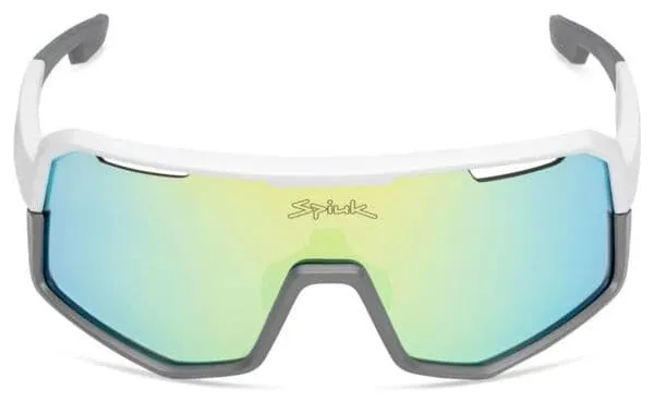 Spiuk Profit V3 Unisex Glasses White/Gray - Yellow Lenses