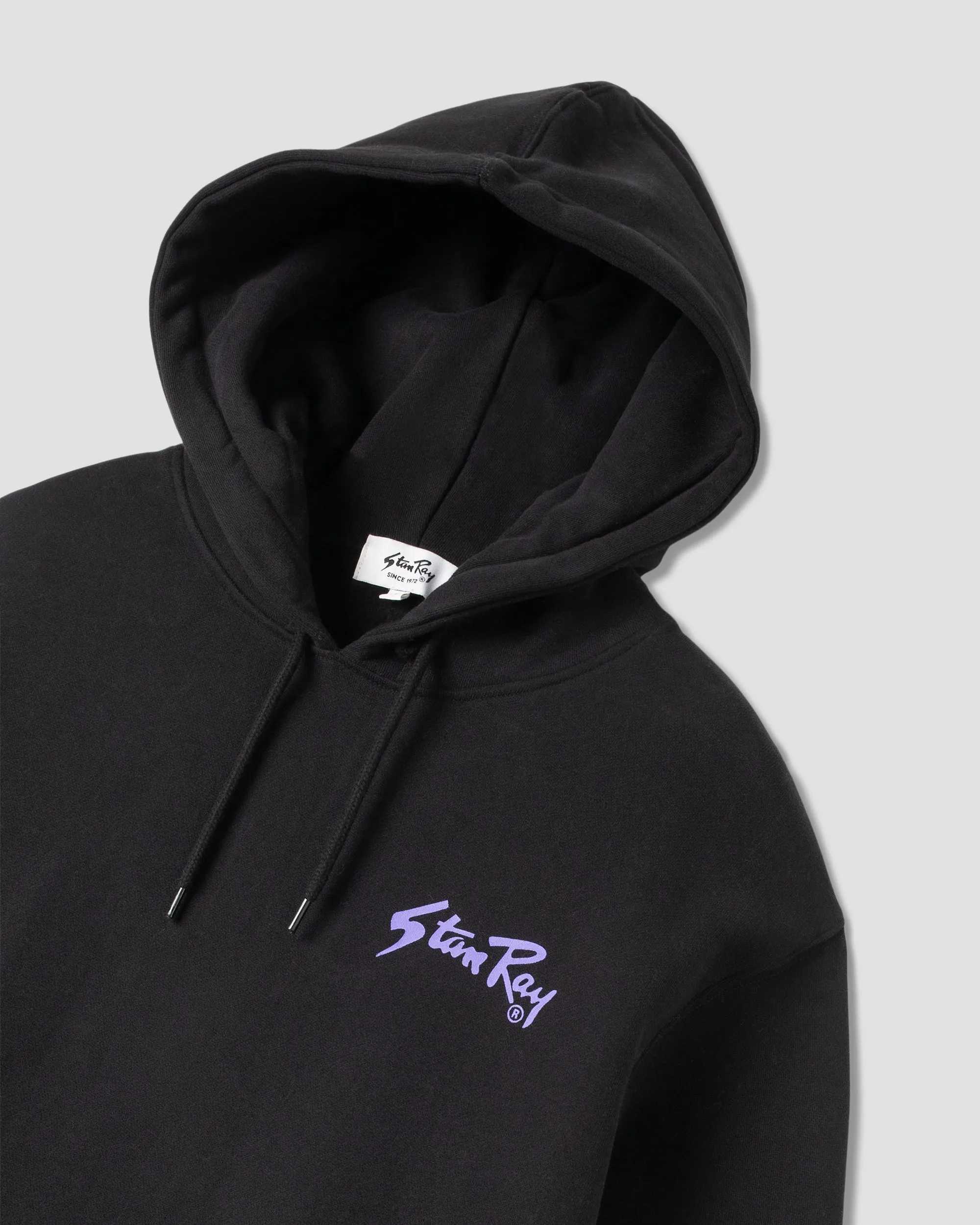 Stan OG Hood (Black / Purple)