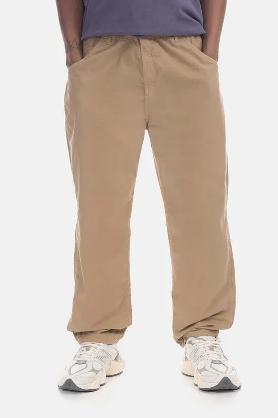 Stan Ray cotton trousers Rec Pant beige color