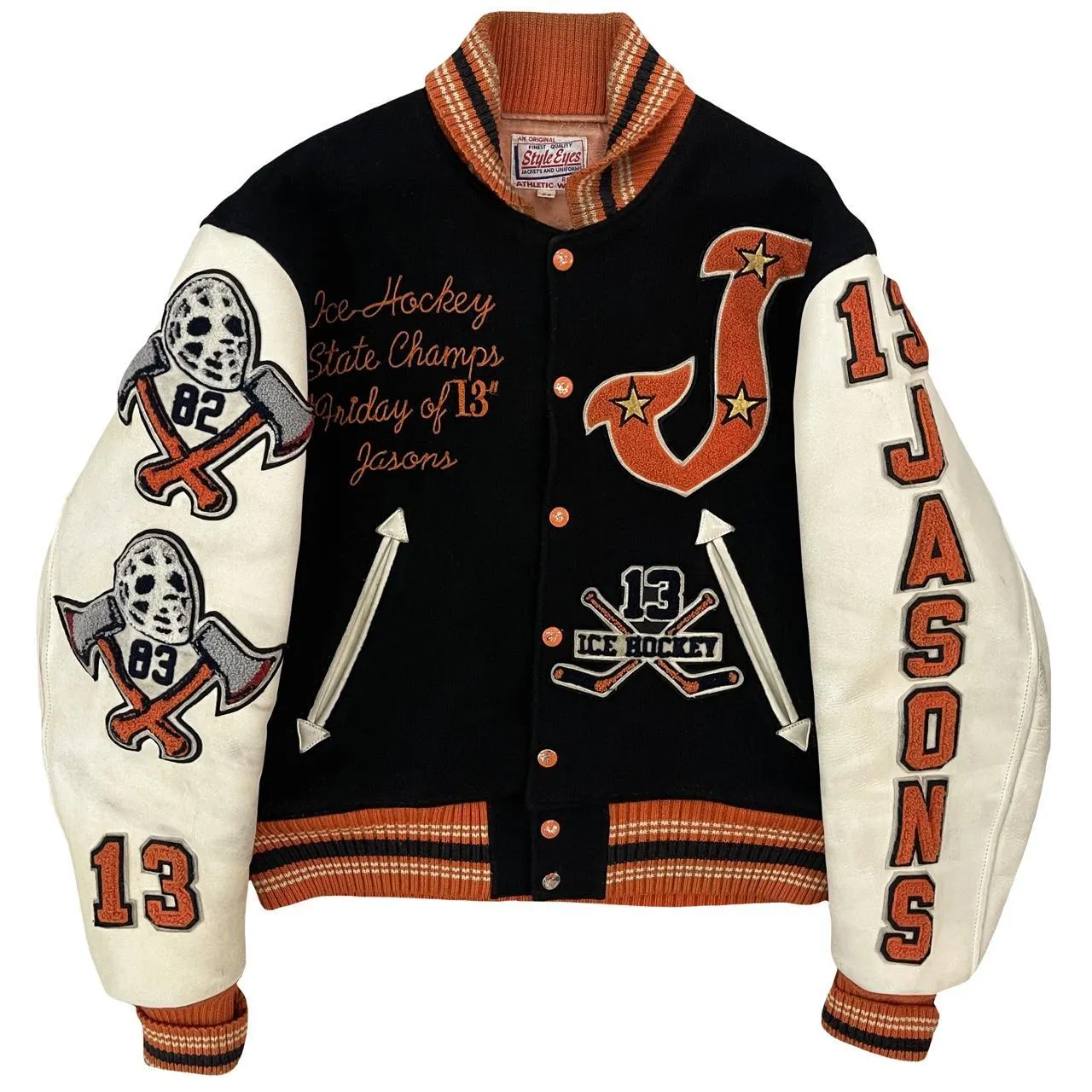 Style Eyes Varsity Jacket