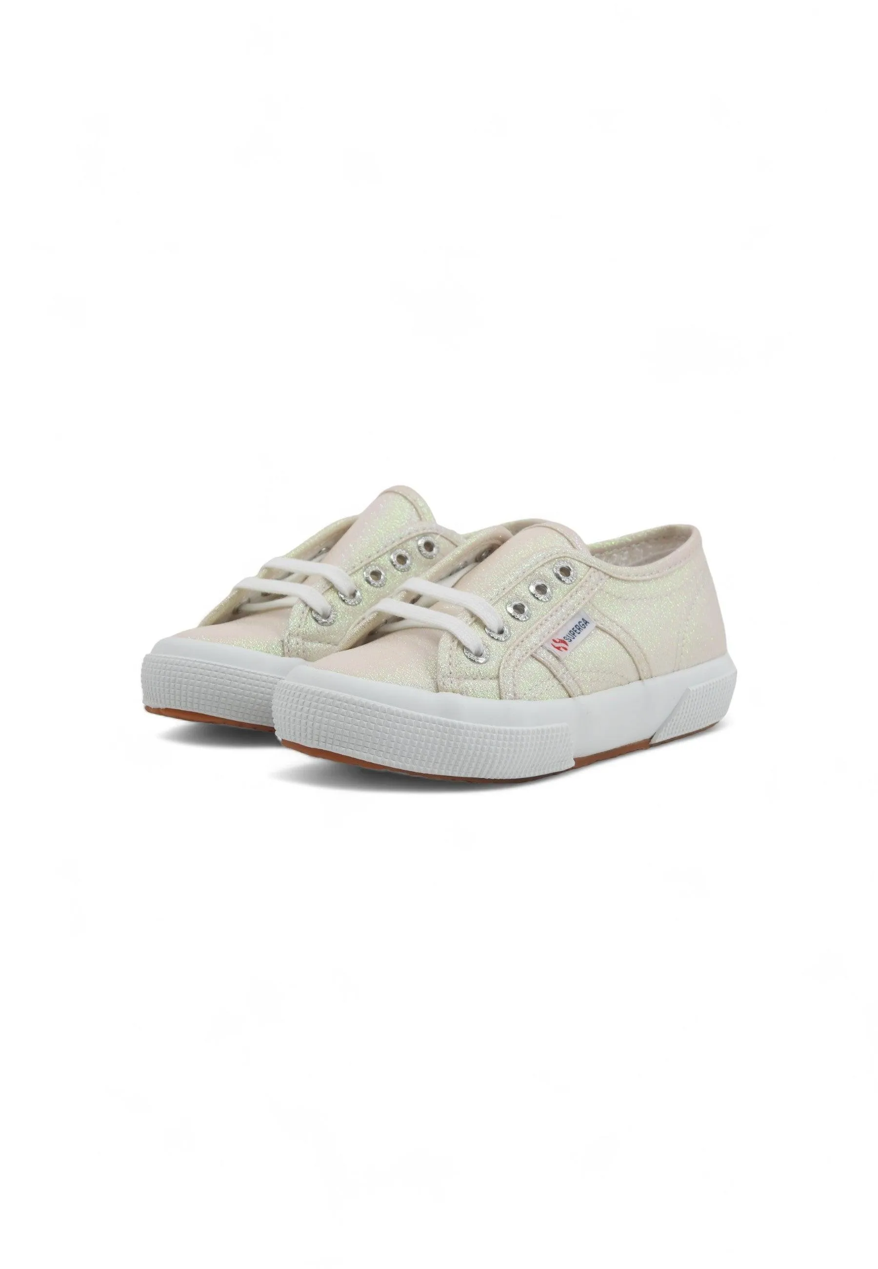 SUPERGA 2750 Sneaker Bambino Beige Iridescent S002J20