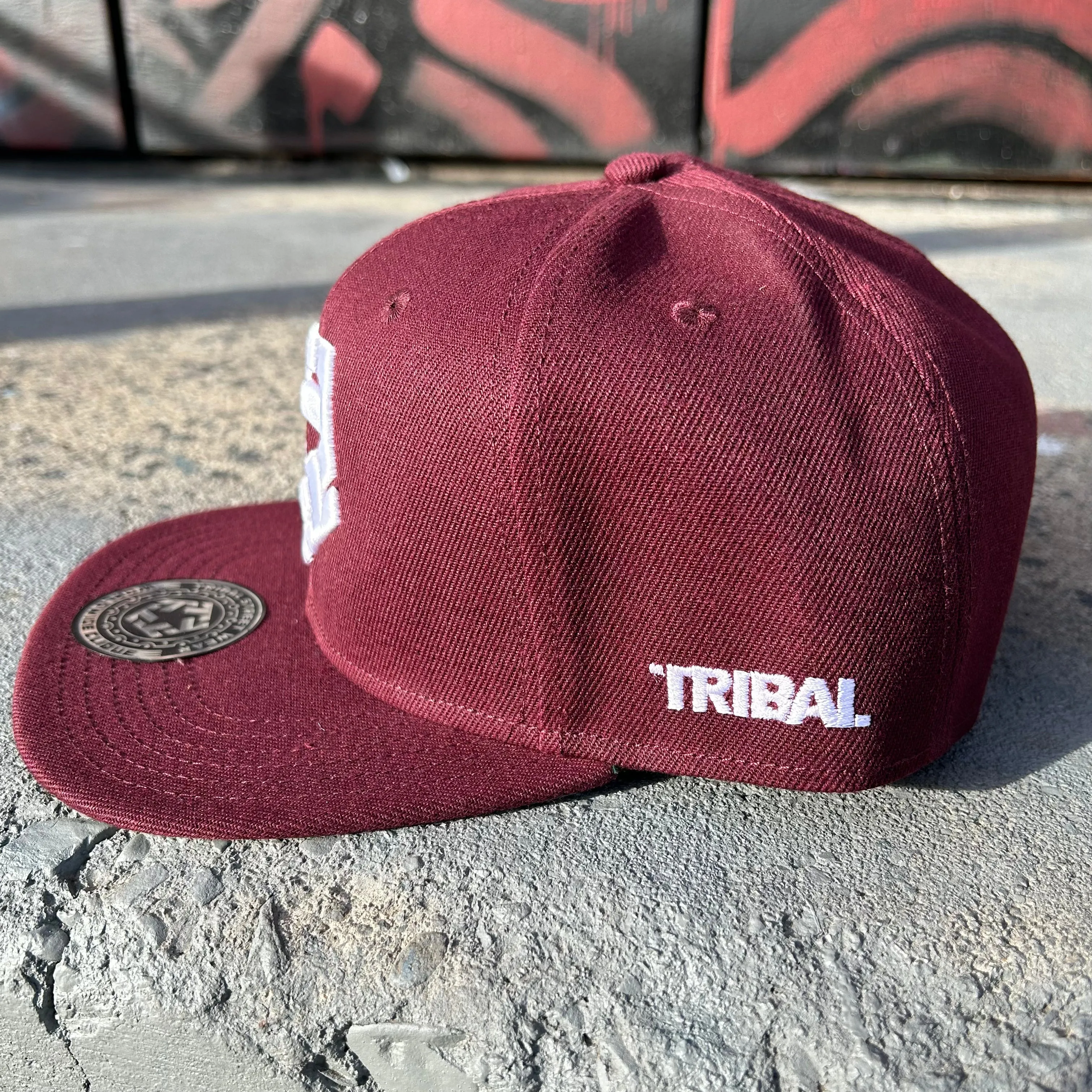 T Star Hat (burgundy)