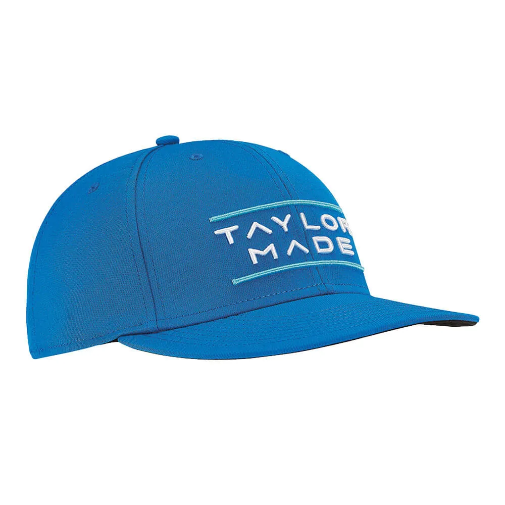 TaylorMade Stretchfit Flatbill Hat Golf Cap 2023