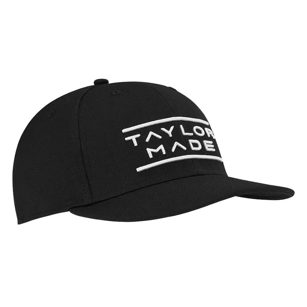 TaylorMade Stretchfit Flatbill Hat Golf Cap 2023