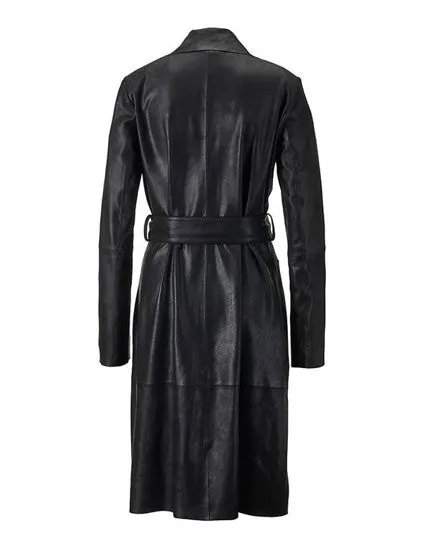 Teresa Soft Italian Leather Coat