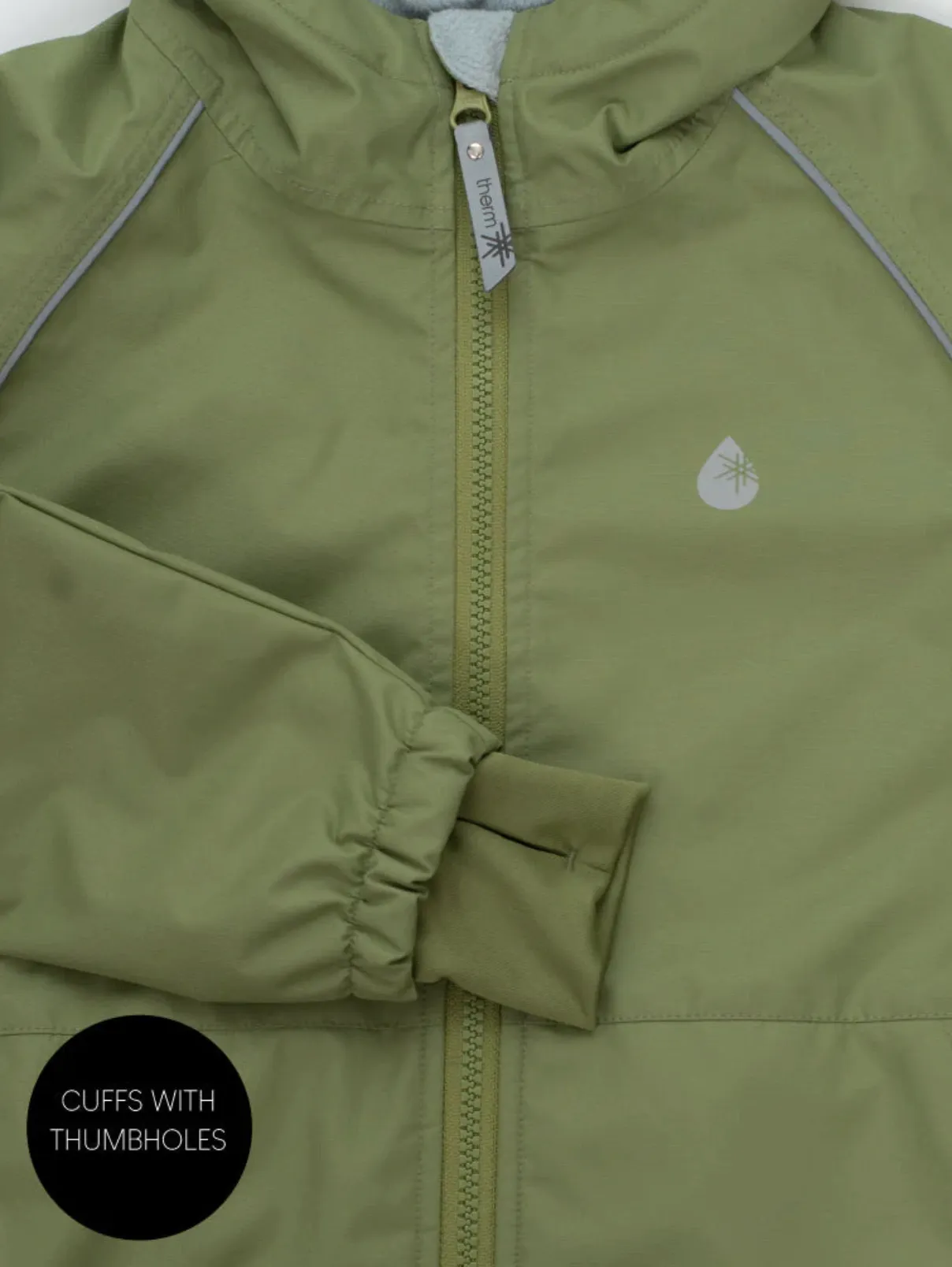 The Splash Magic Storm Jacket - Olive - KIDS