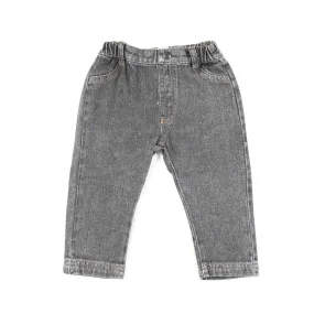 Tocotò Vintage Unisex Mini Gray Jeans For Babies