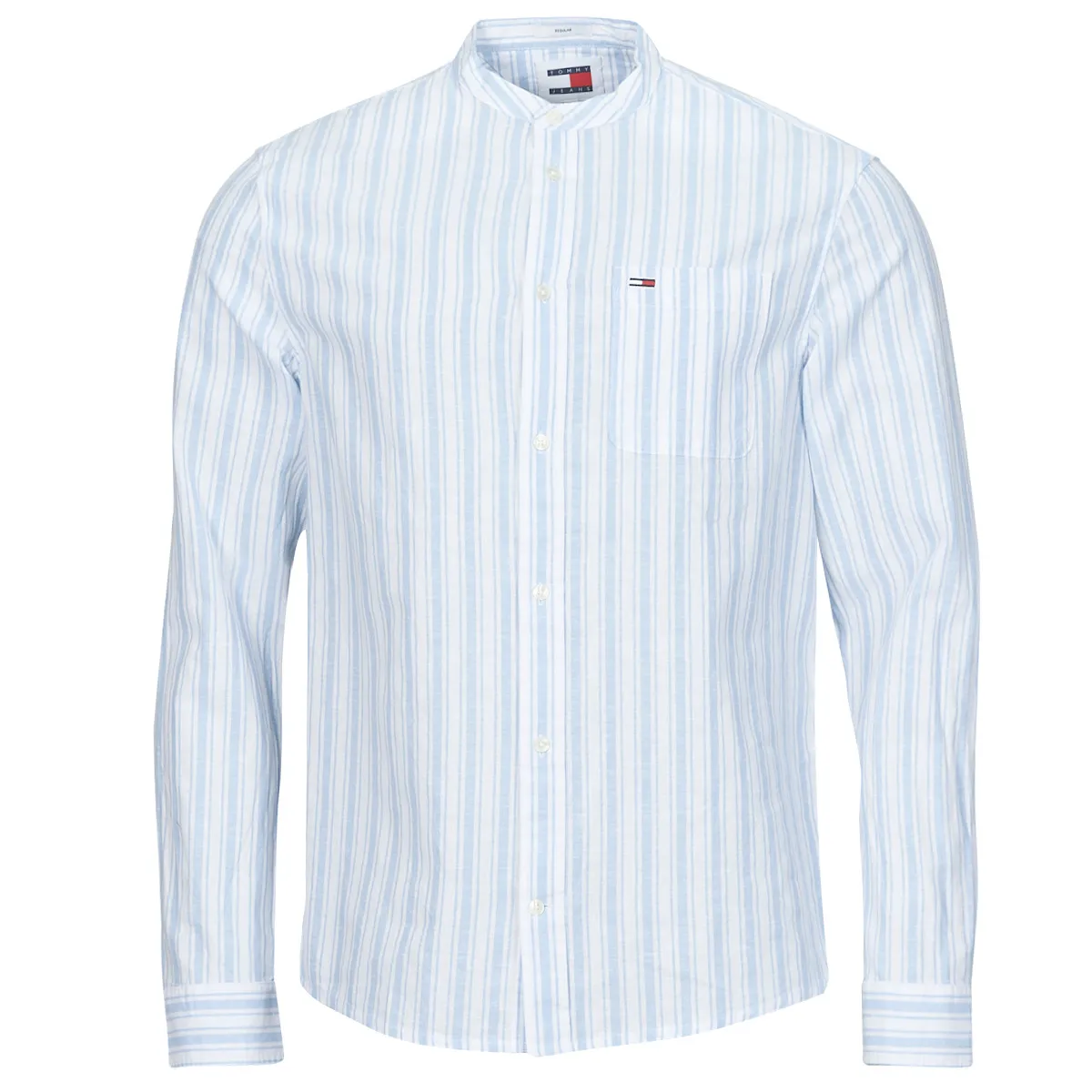 Tommy Jeans TJM MAO STRIPE LINEN BLEND SHIRT