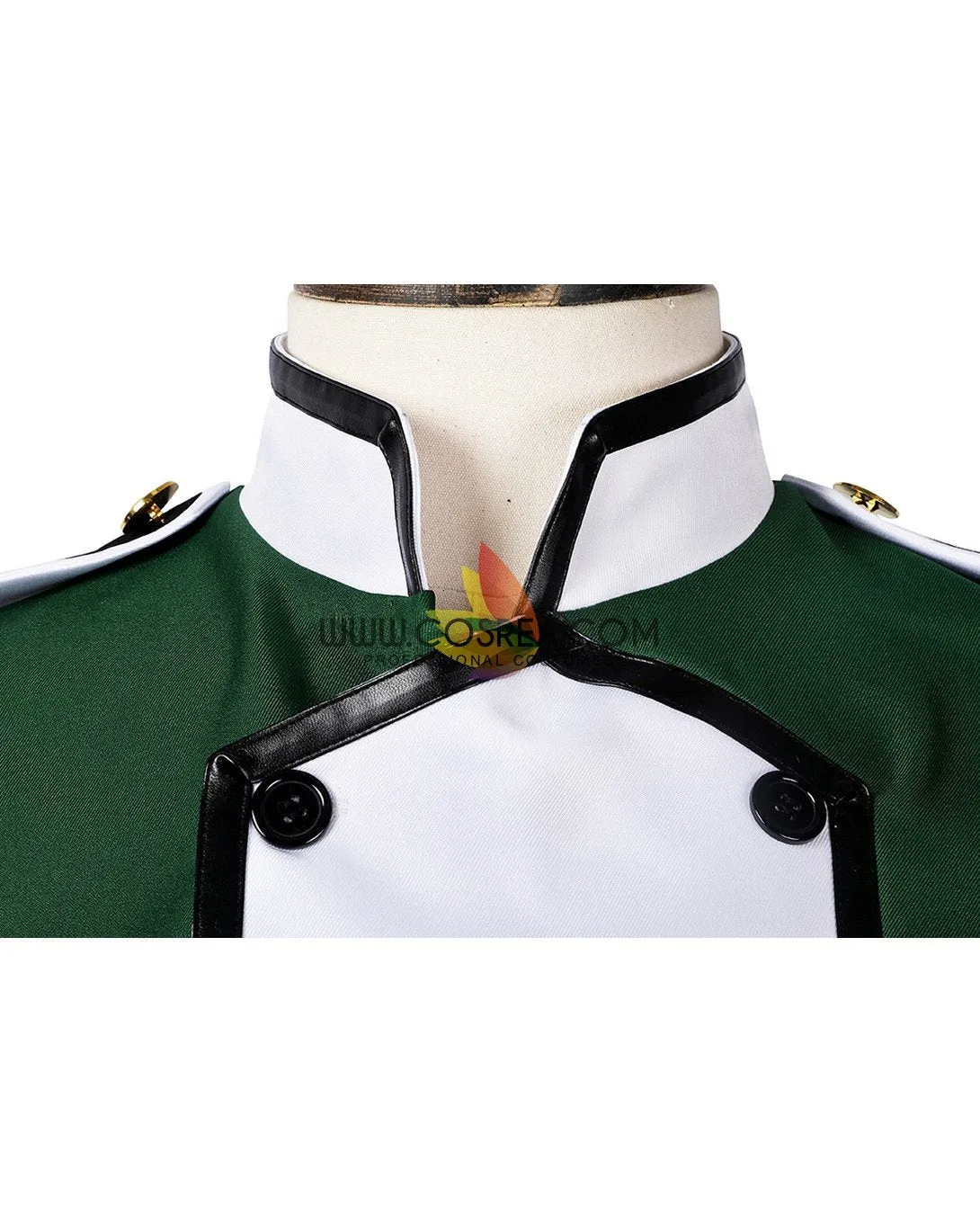 Twisted Wonderland NRC Master Chef Green Uniform Cosplay Costume