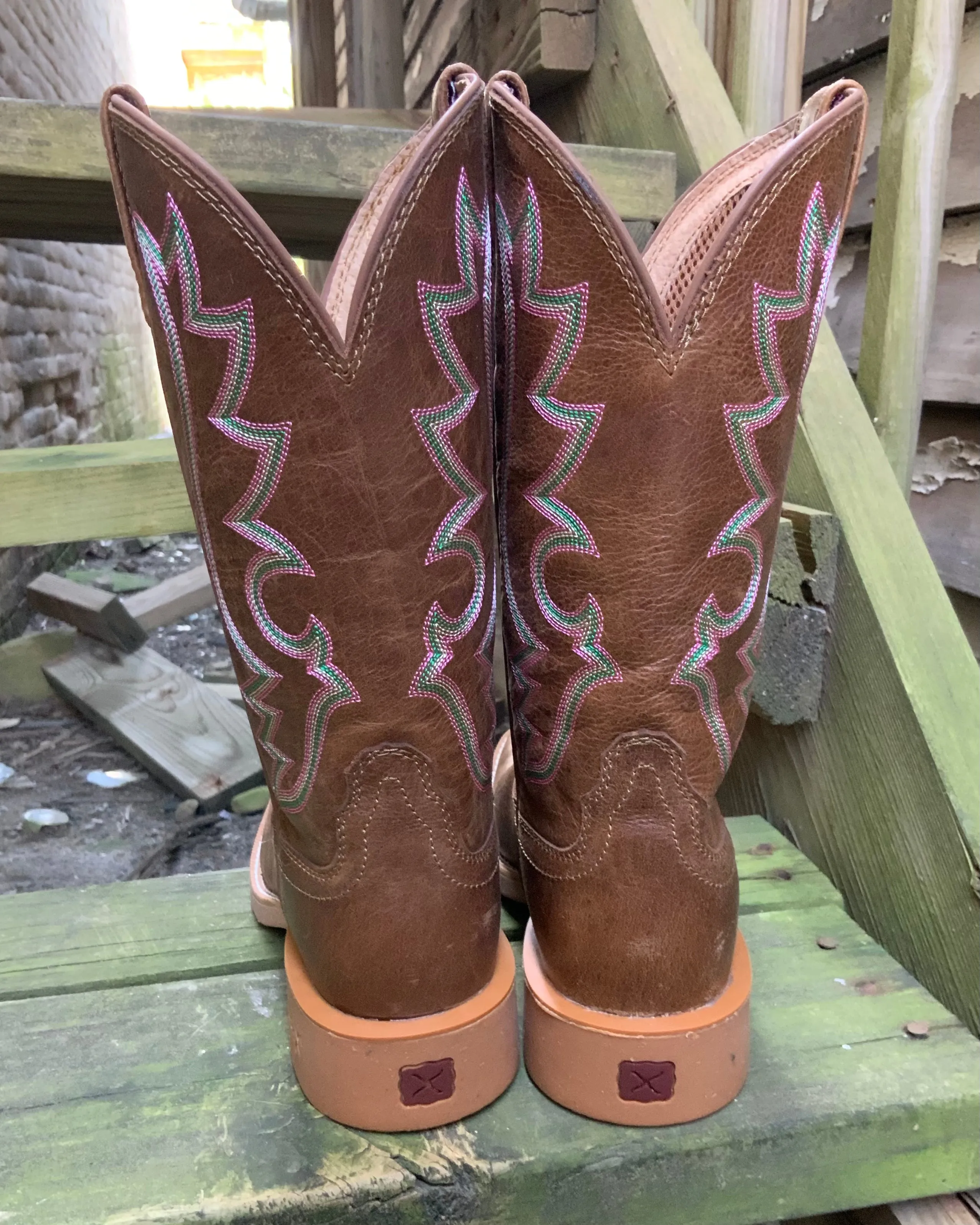 Twisted X Women's 11” Tech Roasted Pecan Cowgirl Boot WXTR002