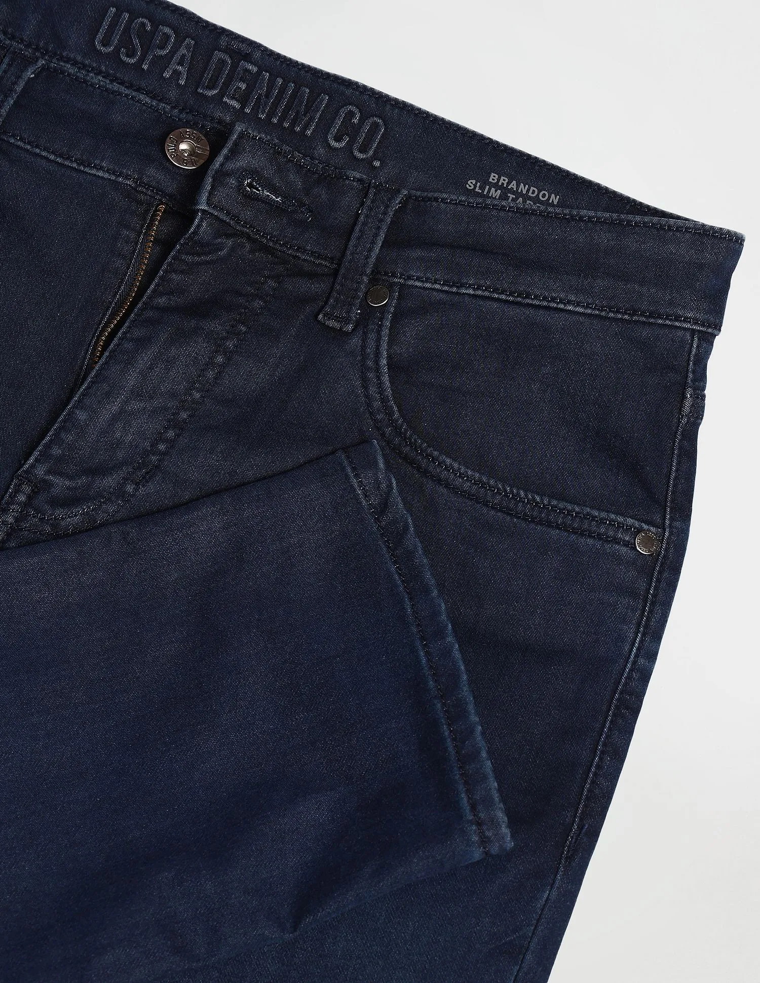 U.S. Polo Assn. Denim Co. Brandon Slim Tapered Blue Jeans