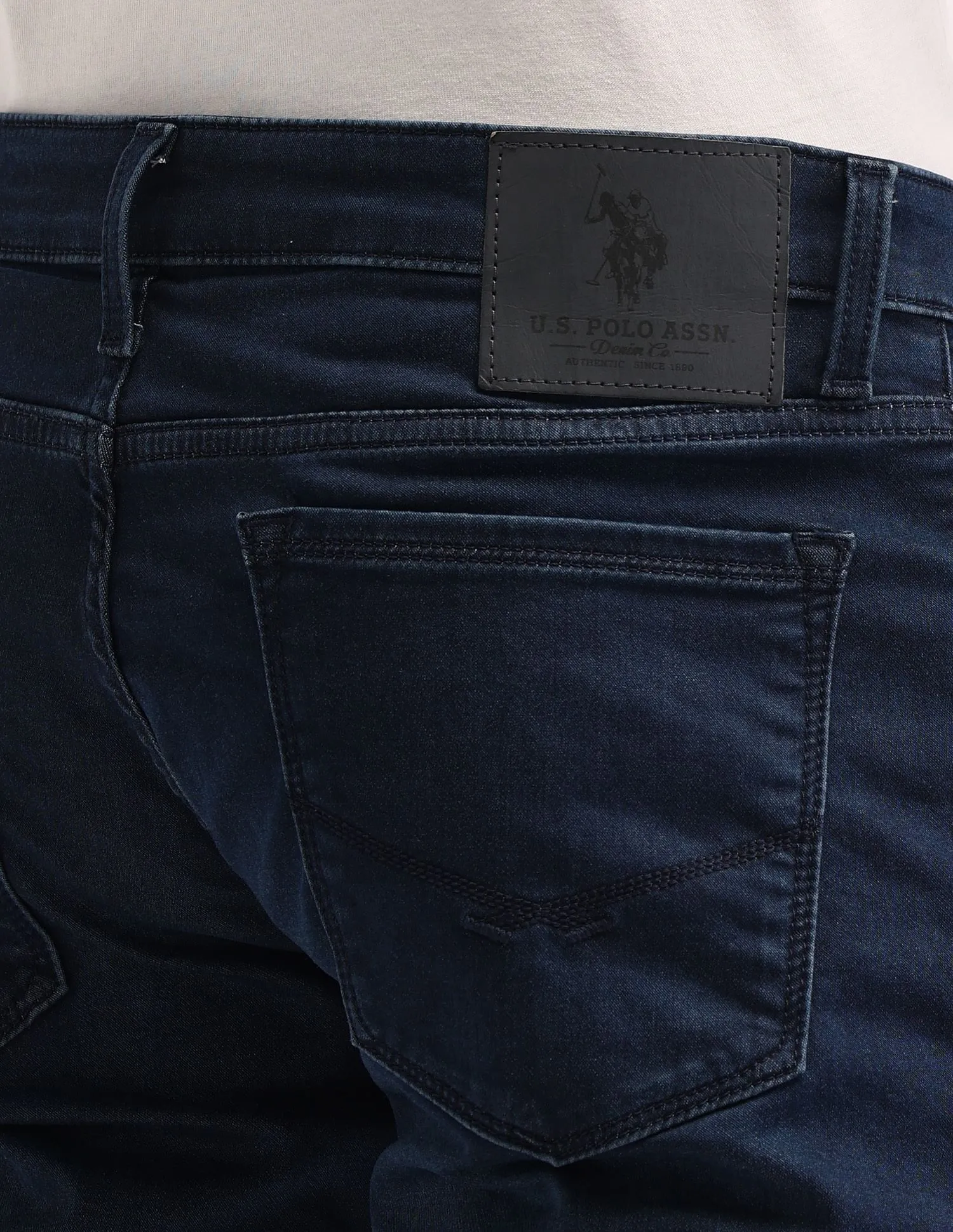 U.S. Polo Assn. Denim Co. Brandon Slim Tapered Blue Jeans