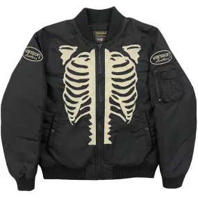 Vanson Skeleton Bomber Jacket